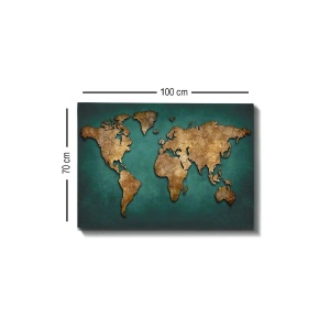 Wallxpert tablou decorativ canvas 70x100 cm, panza 100%, rama lemn 100% grosime 3 cm, multicolor - Verificat A · Re-Bloom - Img 4