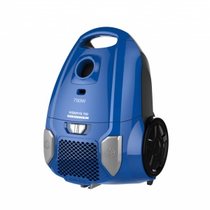 Aspirator cu sac Heinner HVC-MBL1400-V2, Putere 700W, Sac textil, Capacitate 3L, Putere variabila, Tub telescopic metalic, Albastru - Img 3