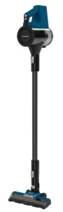 Aspirator vertical Heinner V-Go Max HSVC-MB22.2BL, Filtrare ciclonica, Acumulator 22.2V, Putere: 300W, 3 Viteze, Negru/Albastru