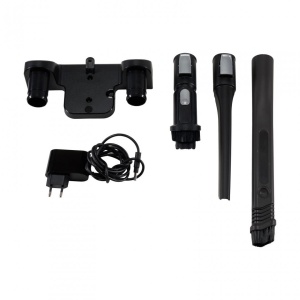 Aspirator vertical Heinner VertiClean Pro HSVC-MBD25.9S, Putere 450W, Acumulator Li-Ion 25.9V, 3 viteze, Filtrare ciclonica, Autonomie max 20min, Display LED, Argintiu - Img 5