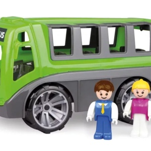Autobuz Lena Truxx pentru copii cu doua figurine incluse