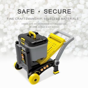 Banc de lucru jucarie Rovo 928, cu unelte si accesorii, 45 piese - Img 4