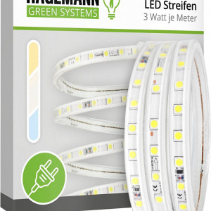 Banda LED Hageman, alb rece, 9 m - Img 1