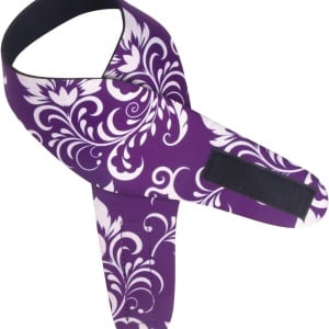 Banderola pentru inot Lightening, neopren, violet/alb/negru, marimea M