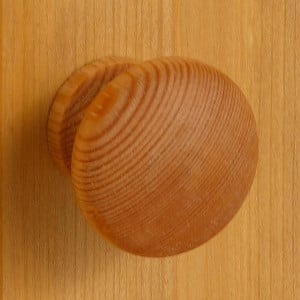 Birou secretar Mette lemn masiv de pin, maro, 82 x 39 x 107 cm - Img 6