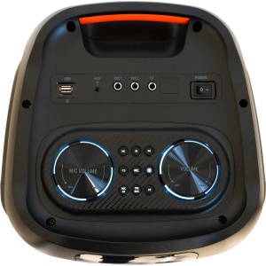 Boxa portabila Ibiza Sound, COLUMBA80, 800W, Bluetooth, USB, microSD, AUX si MIC, negru, Resigilat, Grad A - Img 4