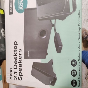 Boxe PC active cu Subwoofer, Majority, Bluetooth, stereo, 2.1, DX30, 80 W, Resigilat, Grad A - Img 6