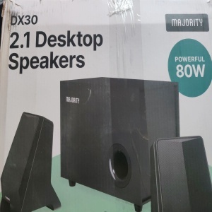 Boxe PC active cu Subwoofer, Majority, Bluetooth, stereo, 2.1, DX30, 80 W, Resigilat, Grad A - Img 6