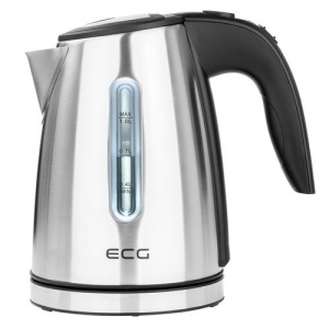 Cana electrica fierbator ECG RK 1050, 1630 W, 1 litru, otel inoxidabil - RESIGILAT - Img 2