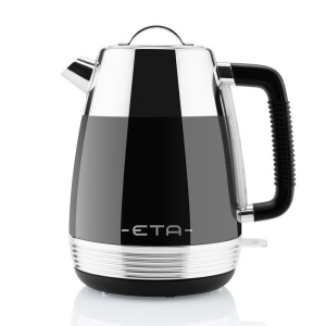 Cana electrica fierbator ETA Storio 918620, 2150 W, 1.7 L, otel inoxidabil, design retro, negru - Img 4