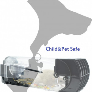 Capcana pentru soareci Mousetraps, plastic, transparent, 22,5 x 8 x 7,5 cm - Img 4