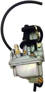 Carburator pentru ATV Yuikome, aluminiu, argintiu, pentru LT50 1984-1987 QuadRunner - Img 6