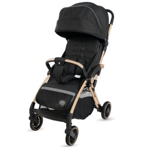 Carucior Sport AppeKids â€“ Upp â€“ Ultracompact, Pliere automata, De la nastere la 22kg - Jet Black - Img 1