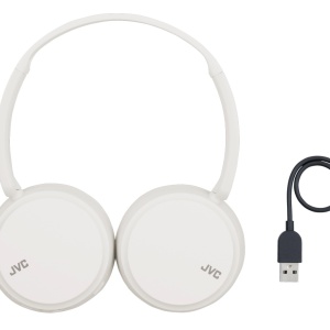 Casti audio On-Ear JVC HA-S36W-W-U, Bluetooth, Autonomie 35h, microfon, Alb - Img 2