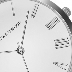 Ceas de mână damă Emily Westwood , argintiu - Img 3