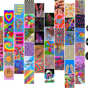 Colaj foto TUNAON, 70 piese, carton, multicolor, 10 x 15 cm - Img 1