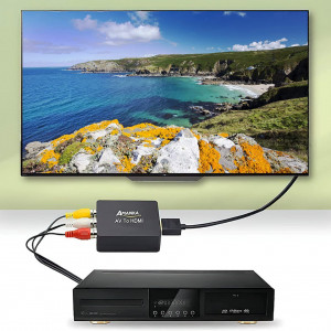 Convertor RCA la HDMI AMANKA, metal, 1080p - Img 7