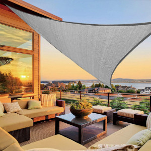 Copertina Koqit, poliester/polietilena, gri, 3 x 3 x 3 m