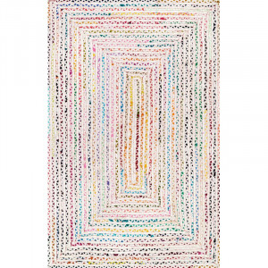 Covor Childersburg, polipropilena/poliester, gri, 120 x 180 cm - Img 6