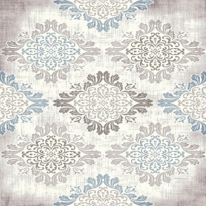 Covor Orvieto, textil, fildes/albastru, 230 x 160 cm - Img 4