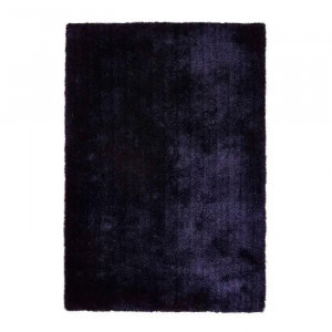 Covor Trenton, textil, albastru inchis, 160 x 230 cm
