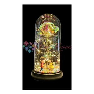 Cupola Trandafir Led Galaxy & Figurine