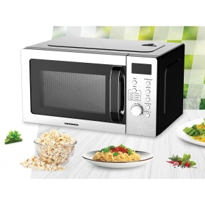 Cuptor cu microunde Heinner HMW-D2060SS, 20 l, 700 W, Control digital, Display LED, Timer, Inox, RESIGILAT, 1 AN GARANTIE - Img 2