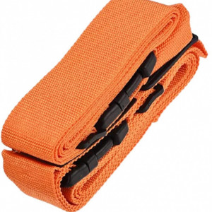 Curele pentru bagaje ZoneYan, nailon, portocaliu, vertical 90-180 cm / orizontal 110-220 cm