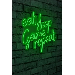 Decor de perete Re-Bloom, LED, PVC, alb/verde, 51 x 40 x 2 cm - Img 4