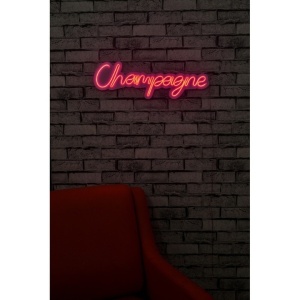 Decor de perte Re-Bloom, model Champagne, LED, roz, 60 x 18 cm - Img 4