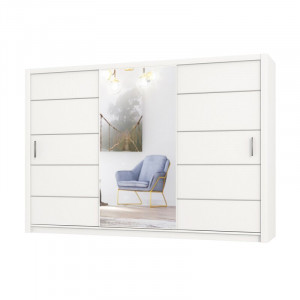 Dressing Dovelo, alb, 218 x 250 x 61 cm - Img 1