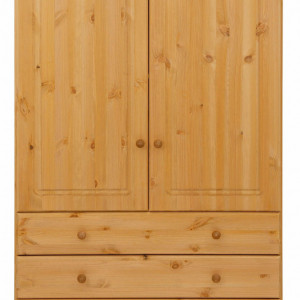 Dressing Minik, lemn masiv de pin, natur, 95 x 35 x 140 cm - Img 6
