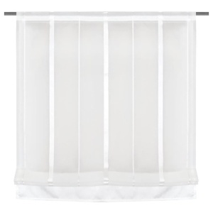Elis jaluzea translucida 140x140 cm, 100% poliester, suspensie velcro, alba - Verificat A · Re-Bloom