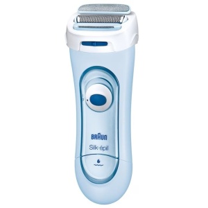 Epilator Braun Silk-épil LS5160 Lady Style, Wet&Dry, trimmer integrat, alb/albastru, Resigilat, Grad A - Img 4