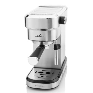 Espressor manual ETA Stretto 2180, 1350 W,0.75 L, dispozitiv spumare, 15 bar, otel inoxidabil - Img 1