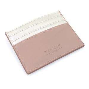 Etui pentru carduri Duo, Ella Icon, Roz Prafuit, 10.5x8cm - Img 1