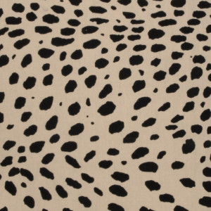 Fata de perna Leopard, bumbac, 45 x 45 cm - Img 5
