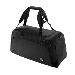 Geanta sport impermeabila pentru sala, cu compartiment pentru incaltaminte, 55x26x28 cm, 40l, Negru, Resigilat, Grad A