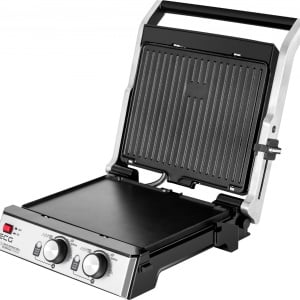 Grill si Vafe ECG KG 2033 DUO, 2000 W, 2 termostate independente - Img 3