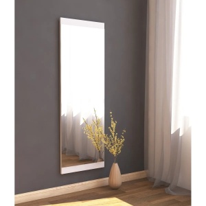 Hanah Home oglinda perete MDF, 40x120x2.2 cm, design pier glass, alb - Verificat A · Re-Bloom - Img 6