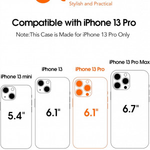 Husa de protectie pentru iPhone 13 Pro Quikbee, piele PU, roz, 6,1inchi - Img 6