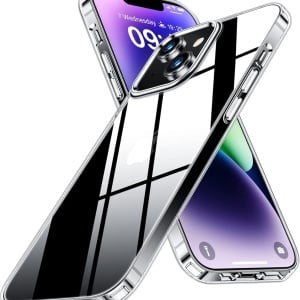 Husa de protectie pentru iPhone 14 Pro Max Vakoo, TPU, transparent, 6,7 inchi