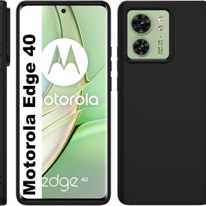 Husa de protectie pentru Motorola Edge 40 Pro Lemxiee, TPU, negru, 6,67 inchi