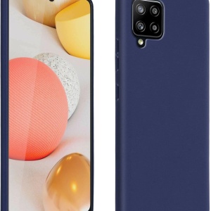 Cumpara Husa de protectie pentru Samsung Galaxy A12 Toproducts, silicon, albastru, 6,4 inchi de la Chilipirul-zilei în rate, cu cardul sau plata la livrare!