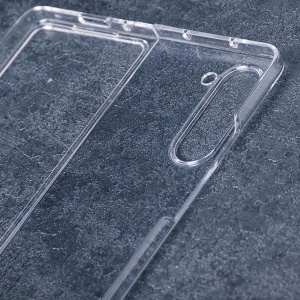 Husa de protectie pentru Samsung Galaxy Z Flip5 5G Strbdyi, TPU, transparent, 6,7 inchi