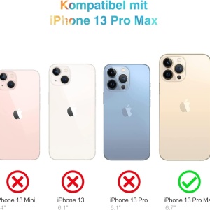 Husa de protectie pentruiPhone 13 Pro Max Imikoko, silicon, roz, 6,7 inchi