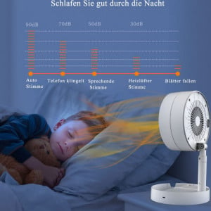 Incalzitor cu ventilator Kouric, metal/plastic, alb, 16 x 30/36 cm, 600W - Img 4