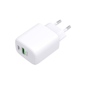 Incarcator de retea GoGEN ACHPDQ 220, 1 x USB-C 20W, 1 x USB-A 18W, alb - Img 4