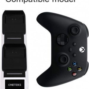 Incarcator dual controler pentru Xbox Series X Shumeifang, 2 X 1200 mAh - Img 6