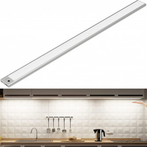 Lampa de bucatarie SOAIY, magnetic, 2700 K - 6500 K, aluminiu/policarbonat, 4500mAh, 60 cm